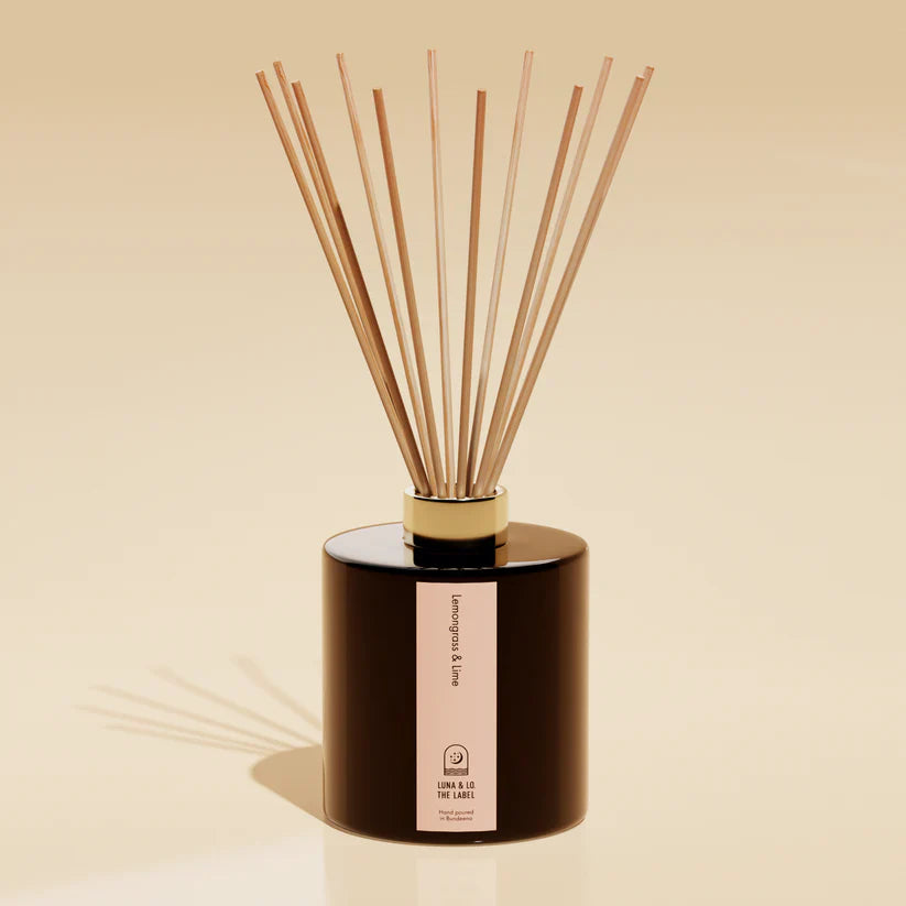 A Fragrant Escape: Unveiling the Magic of Reed Diffusers - Luna and Lo. The Label