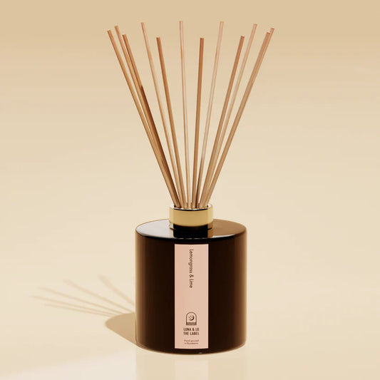 A Fragrant Escape: Unveiling the Magic of Reed Diffusers - Luna and Lo. The Label