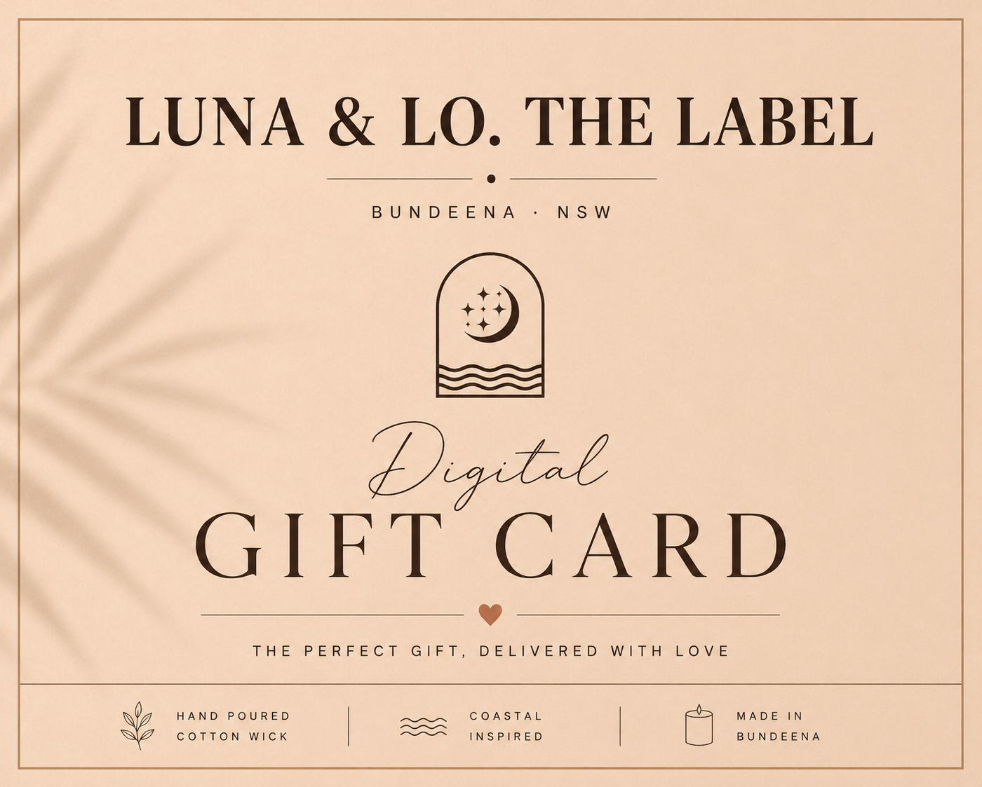 Simplify gifting with a Luna & Lo. gift card - Luna and Lo. The Label