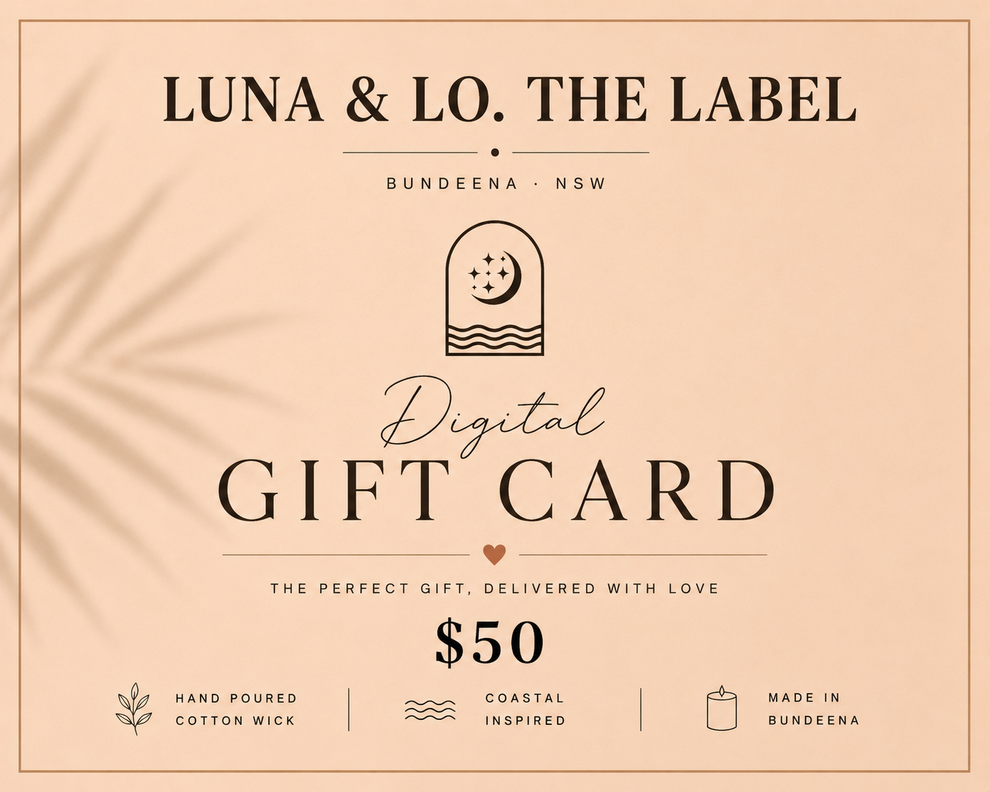 Simplify gifting with a Luna & Lo. gift card - Luna and Lo. The Label