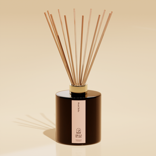 Reed Diffuser Luna and Lo. The Label 