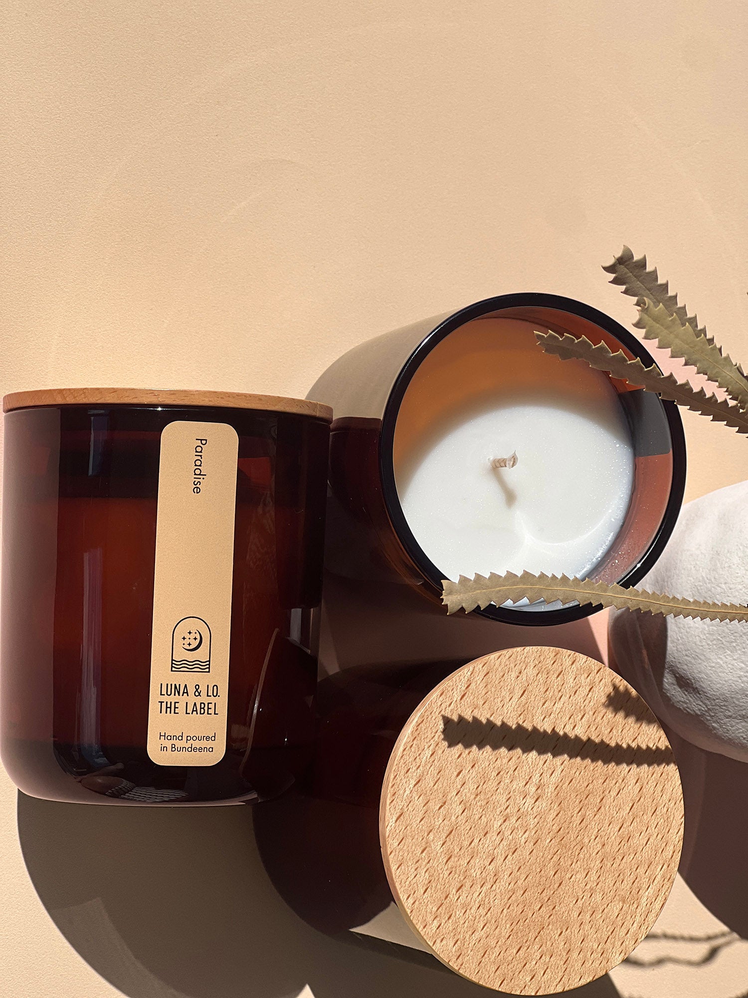 Paradise Candle - Luna and Lo. The Label